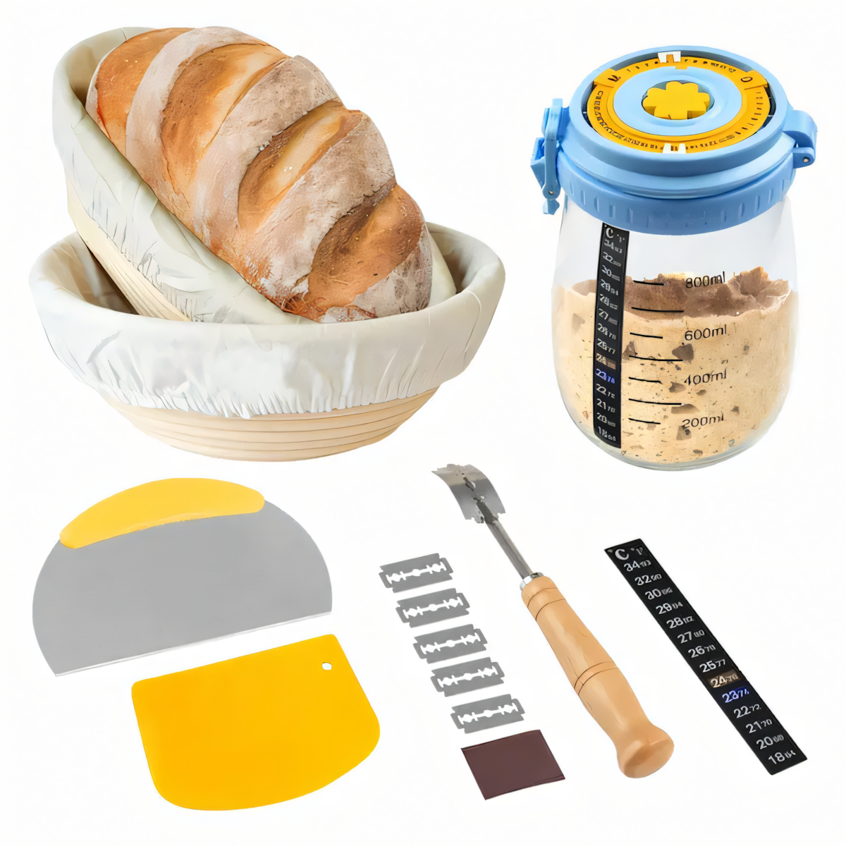 Корзина для расстойки с аксессуарами